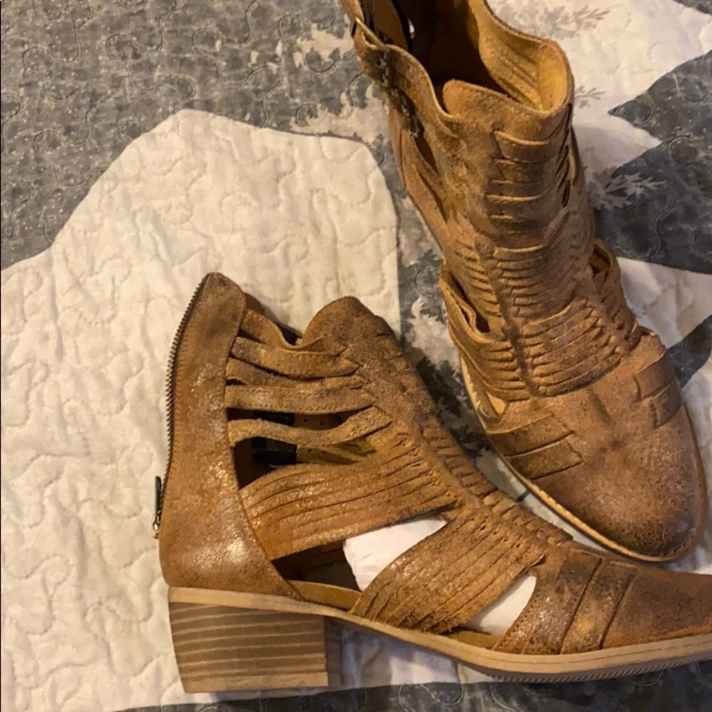 Diba leather boots